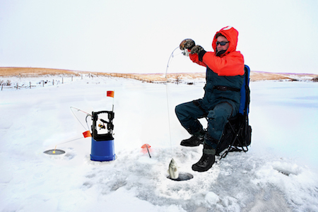 Ice Fishing Rod Carrier